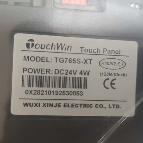 议价信捷TouchWin触摸屏 :TG765S-XT可维修