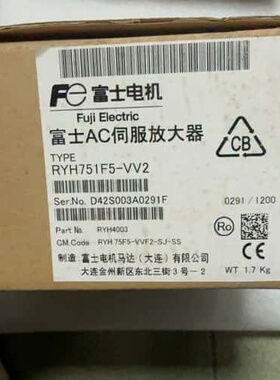 议价AC伺服放大器+RYH751F5-VV2可维修
