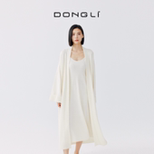 慵懒系带开衫 东黎 4254 雅致云端 女士山羊绒长款 溯源款 秀场同款