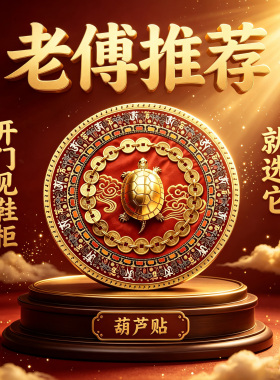 金钱龟鞋柜贴解决开门见鞋柜