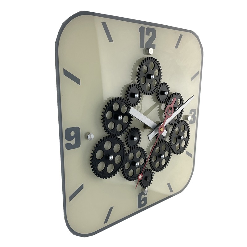 亚克力齿轮持续转动送电池挂钩