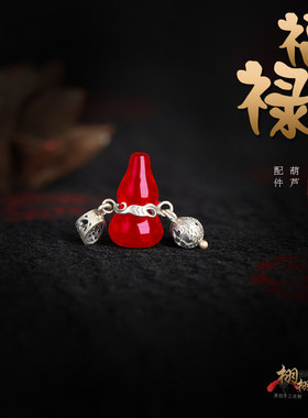 纯银葫芦项链吊坠福禄财富吉祥物