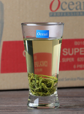 进口Ocean玻璃杯毛尖杯家用泡茶绿茶杯酒店餐厅精酿啤酒杯饮料杯