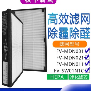 适配松下新风FV 02NP1C高效HEPA滤网 SW01N1C 031 MDN011 021