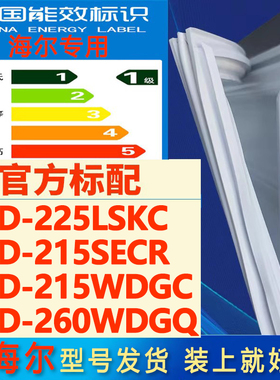 适用海尔BCD-225LSKC 215SECR 215WDGC 260WDGQ冰箱门密封条胶条