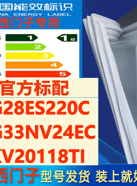 适用西门子KG28ES220C KG33NV24EC KKV20118TI冰箱门密封条门胶条
