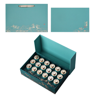 西湖龙井碧螺春雨花茶毛峰通用绿茶叶罐包装盒空礼盒小罐茶礼盒装