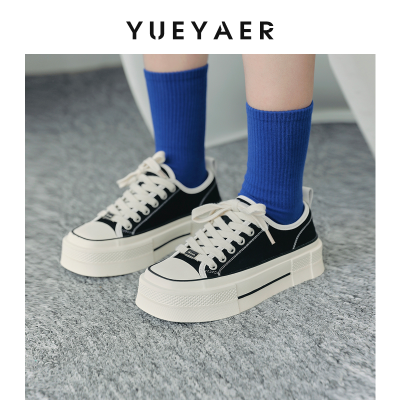 月芽儿休闲时尚小白鞋