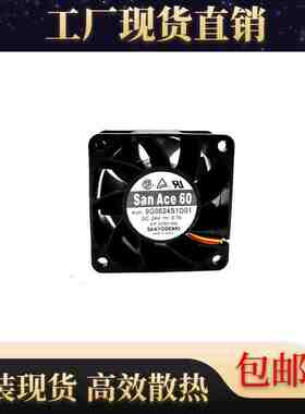 三洋SanAce60 9G0624S1D01 24V 0.7A 6038 3线 服务器变频器 风扇