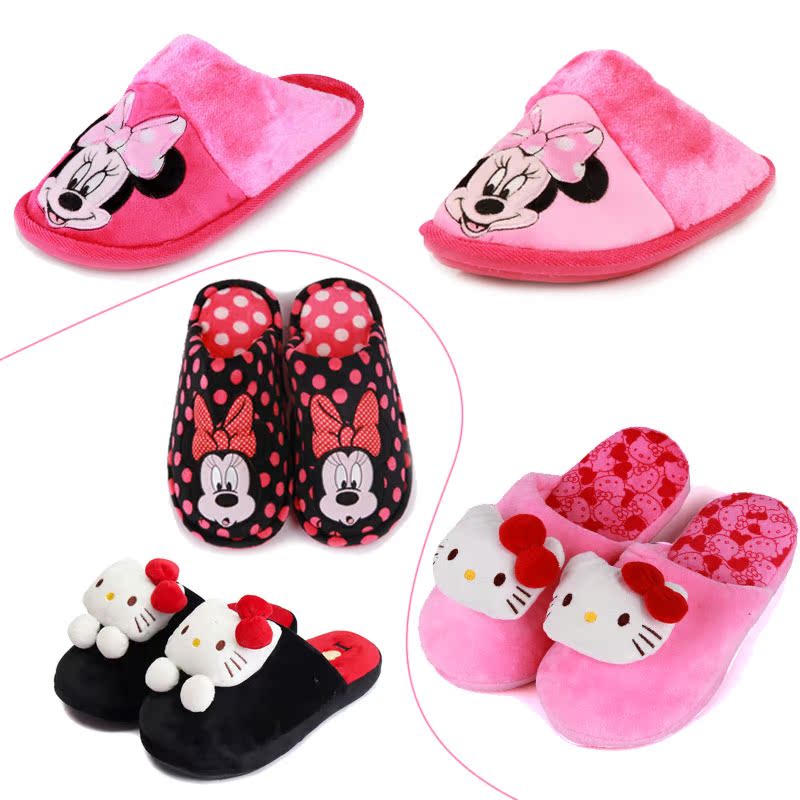 Chaussons enfants en suède pour hiver - semelle caoutchouc - Ref 1015956 Image 3