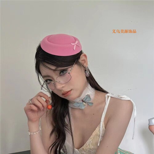 复古礼帽女头饰名媛旗袍礼服发饰