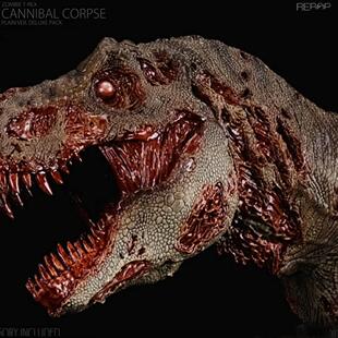 REBOR丧尸暴龙霸王龙恐龙模型玩具手办摆件行尸走肉