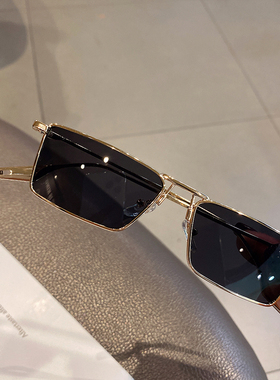 墨镜复古风方框太阳镜