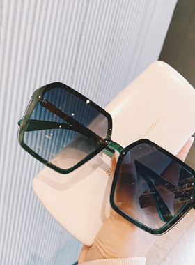 时尚大框小红书抖音网眼镜无颜