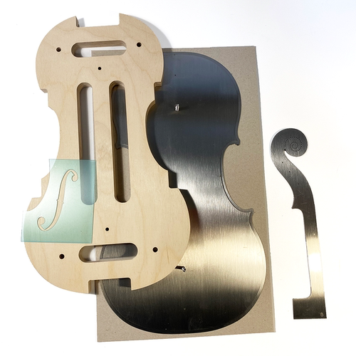 小提琴制作模具样板音孔模型顺丰