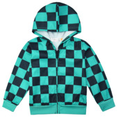 2025鬼灭之刃Demon 外套夹克衫 Slayer周边服装 中大童拉链连帽开衫