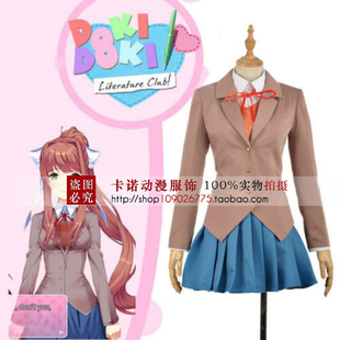 Doki Doki Literature Club！文学俱乐部 cos心跳文学部cos莫妮卡