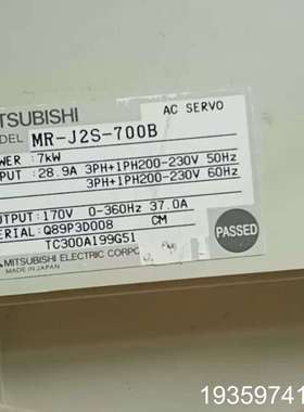 MR-J2S-700BA／500AB／350AB／200Ab议价