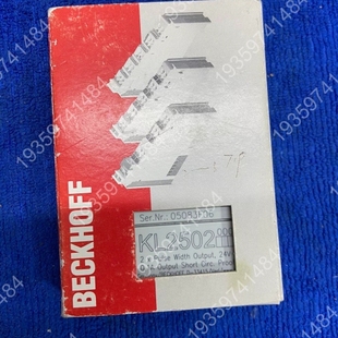 BECKHOFF倍福模块KL2502 议价