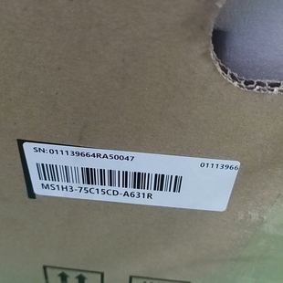 汇川680电机 A631R 75C15CD 议价 MS1H3