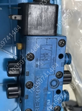 REXROTH力士乐电磁阀，型号572 740，蓝色 议价