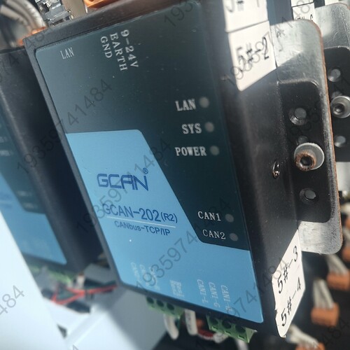 议价：广成科技GCAN-202以太网转can模块 120块，1