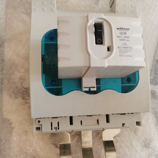 250A熔断器隔离开关 拆机成色九 NH1 议价：德国维纳尔QCB