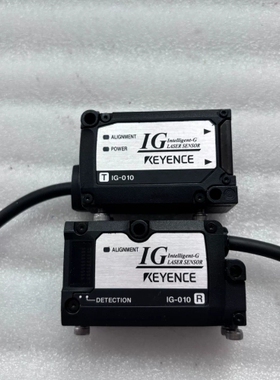 议价：KEYENCE基恩士激光对射传感器IG-010，一共2对，实