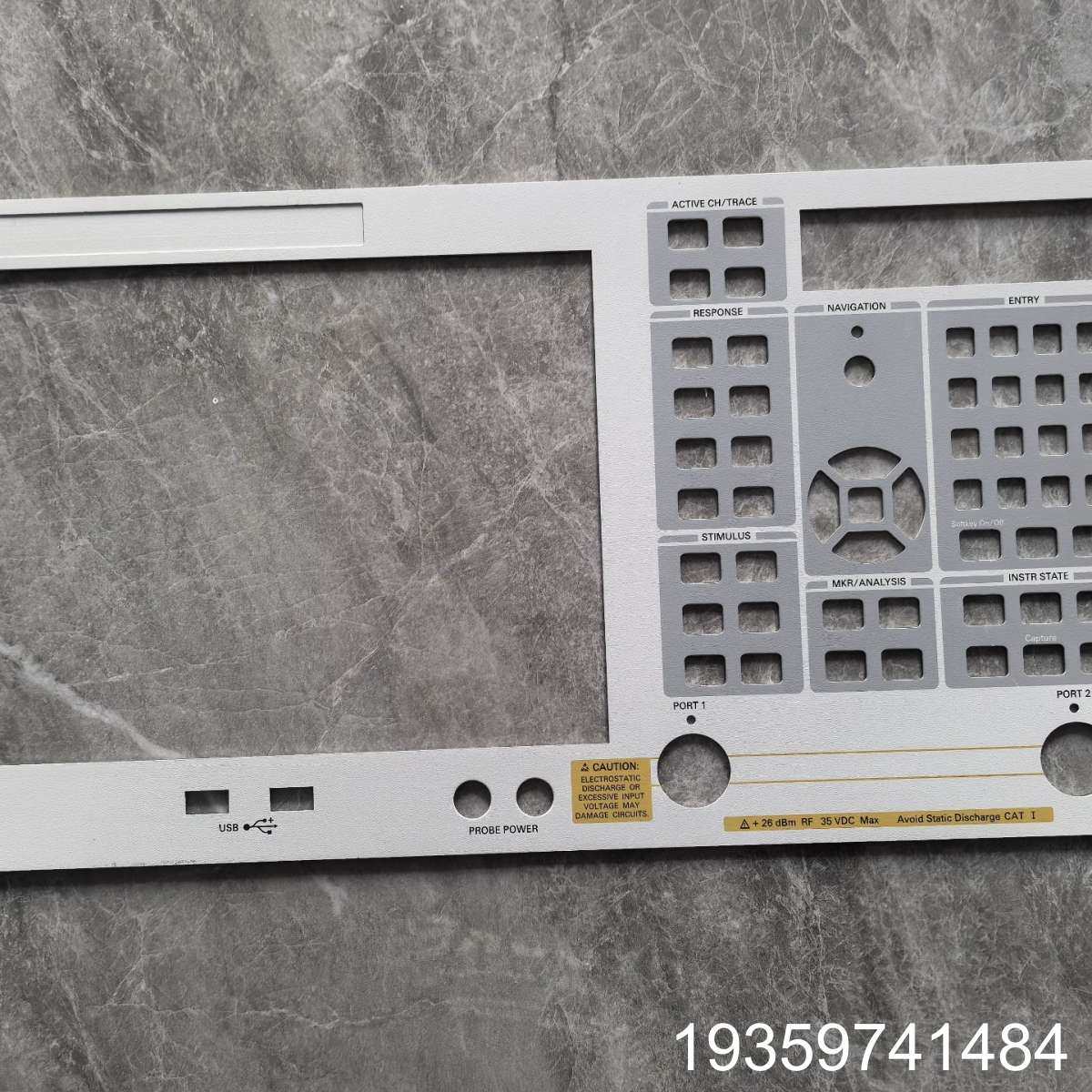 操作面板E5071C 贴纸加铝板议价