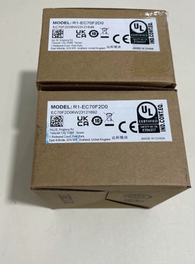 议价：台达可编程控制器模块，型号R1-EC70F2D0，全新未使用