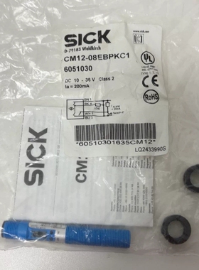 议价：6051030，全新原装德国SICK西克CM12-08EBP
