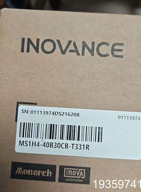 汇川伺服电机型号MS1H4-40B30CB-T331R，议价