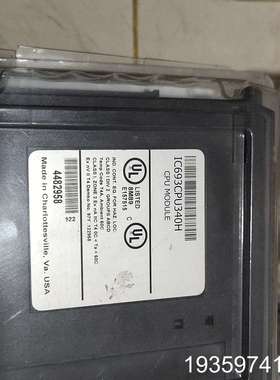 IC693CPU340H议价