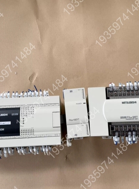 PLC FX3G-60M主控+FX2N-16EYT+FX 议价