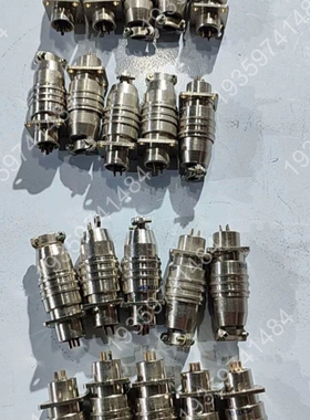 出航空插头母XS12K3P＋公XS12J3A公母插头，3芯快 议价