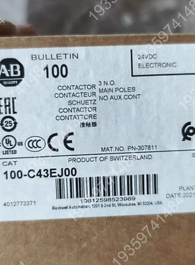 接触器 100-C43EJ00 议价
