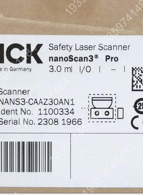 SICK西克nanoScan3 Pro安全激光扫描仪，型号N 议价