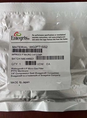 议价：Entegris/英特格 过滤器，型号：WG2FT1SS2，