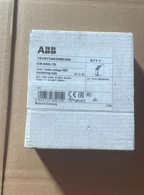 议价：CM-ESS.1S 1SVR730830R0300 全新库