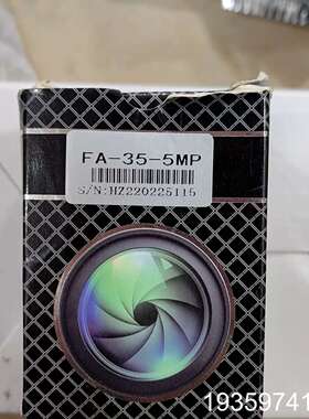 FA-35-5MP S/N：HZ220225115200议价