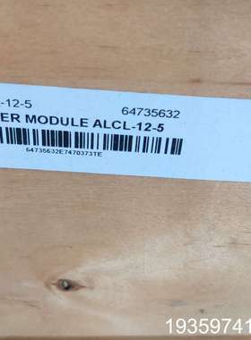 FILTER MODULE ALCL-12-5，型号AL议价