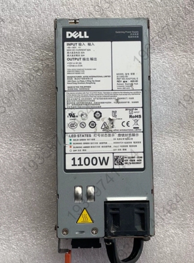议价：002RN7 R720 820服务器1100W直流电源0
