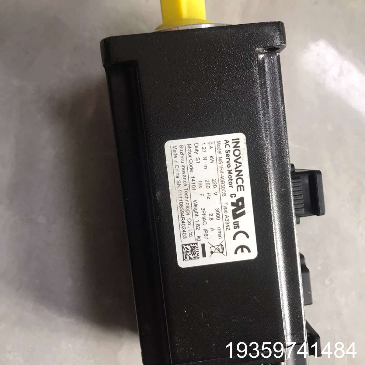 汇川伺服电机 MS1H4-40B30CB-A334Z，0.4议价