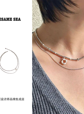 Dare买手店 sesame sea 落珠项链小众轻奢原创百搭设计饰品首饰女