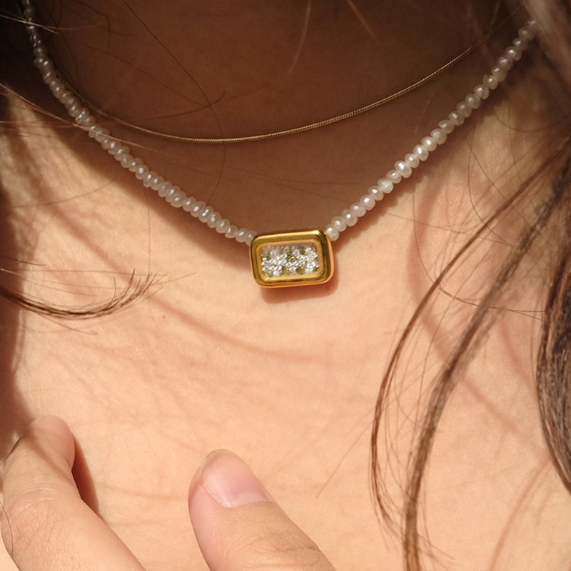 minttherapy情绪项链小众串珠