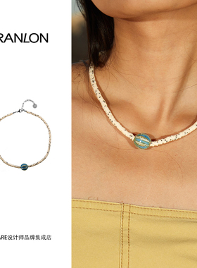 Dare买手店 iranlon自然论 软陶项链女原创串珠个性设计首饰饰品
