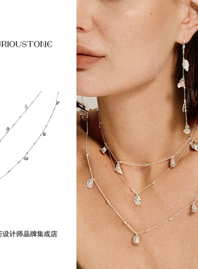 Dare买手店 qurioustone花簇毛衣链叠戴原创设计小众饰品首饰高级