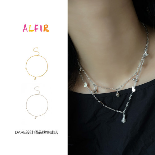 alfir单颗水果吊坠项链啤梨