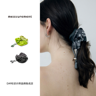 Dare买手店 meaxurement拼色头花发圈波西米亚民族发绳马尾头绳女