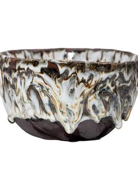 渌水山房 沐焰瓷坊 银标系列天然玛瑙釉大水洗 王忠伟艺术品收藏